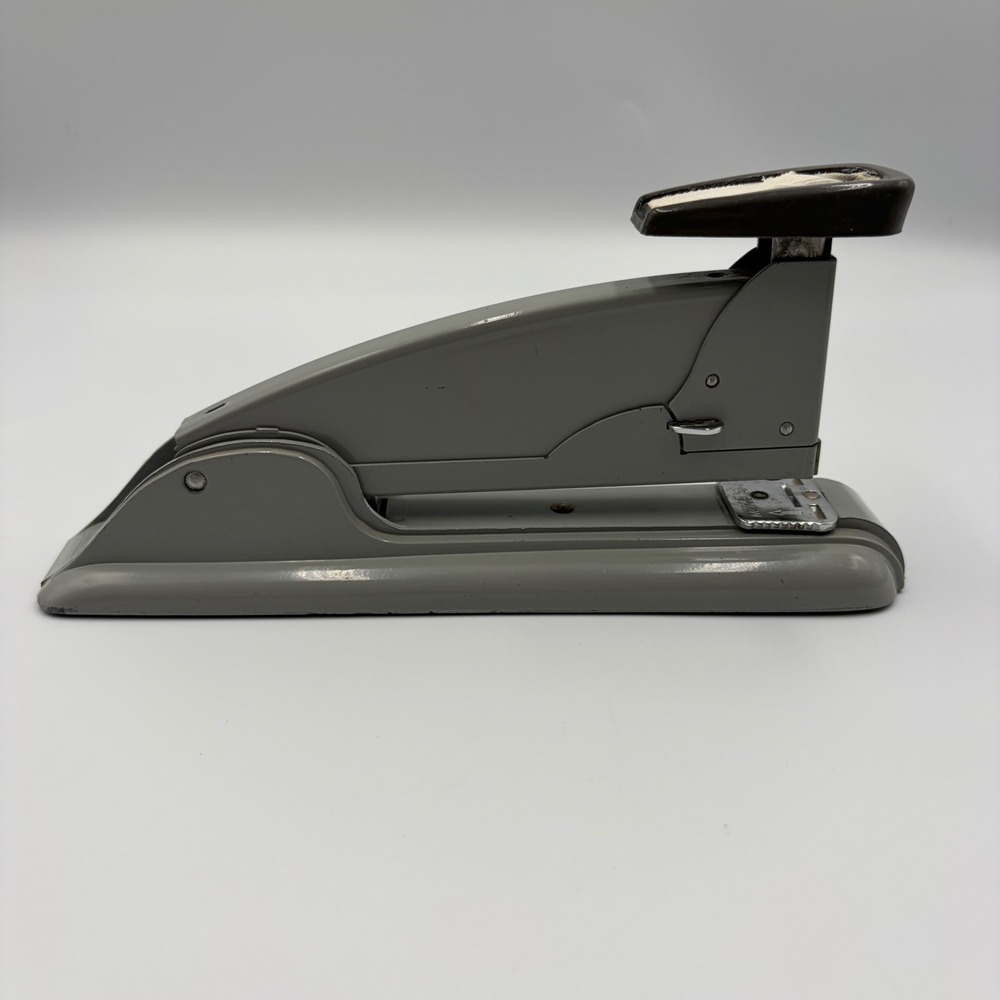Swingline Stapler Vintage Grey Long Island City NY Metal Industrial Accessory